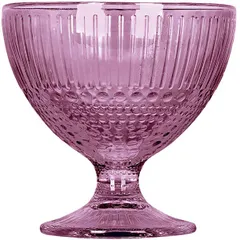 Креманка «Луиз» стекло 300мл D=10,4,H=10,3см фиолет., изображение 2