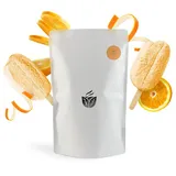 Смесь сухая для приготовления напитков «Апельсиновый пломбир» для раф кофе 500г картон,пластик ,H=25
