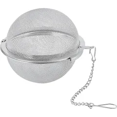 Tea sieve “Ball”  stainless steel  D=65, L=35mm  silver.