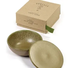 Салатник «Серфис» с крышкой керамика D=13,H=5см зелен., изображение 3