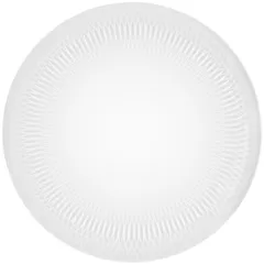 Plate “Utopia” dessert ceramics D=230,H=21mm white