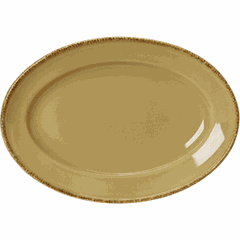 Dish “Terramesa Vit” oval  porcelain , L=27, B=19cm  beige.