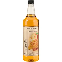 Сироп «Яблочный Пирог» Pinch&Drop пластик 1л D=81,H=301мм желт.
