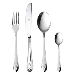 Нож столовый «Диамантэ» сталь нерж. ,L=23,2см металлич., изображение 2