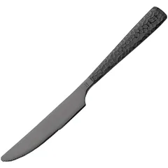 Dessert knife “Palace Martelato”  stainless steel  black