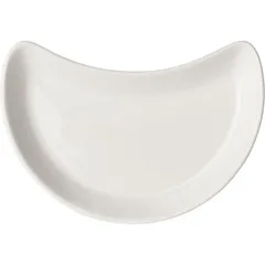 Блюдо «Симплисити» полумесяц фарфор ,H=25,L=200,B=115мм белый, изображение 2