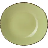 Тарелка глубокая «Террамеса Вит» фарфор ,H=55,L=255,B=240мм бежев.