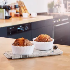 Соусник «Смарт Кюзин» жаропрочный 250°С стекло D=12см белый, изображение 3