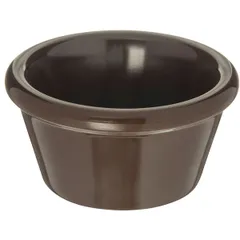 Sauce boat plastic 60ml D=75,H=40mm brown.