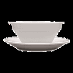 Saucer “Kashub-hel” porcelain D=160,H=15mm white