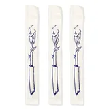 Зубочистки в инд.упаковке[1000шт] дерево ,L=65мм бежев.