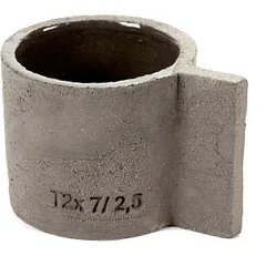 Чашка чайная «ЭфСэКа» бетон D=7,H=6см серый