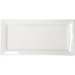 Блюдо «Кунстверк» прямоугольное фарфор ,H=2,L=36,B=18см белый