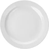 Тарелка «Бейсик» мелкая фарфор D=20,H=2см белый