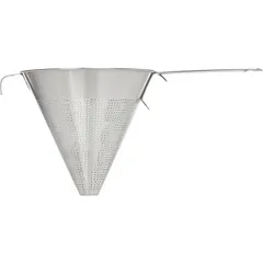 Дуршлаг конический сталь нерж. D=20,H=19,L=41см металлич., изображение 2