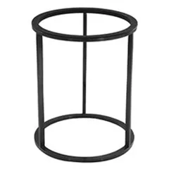 Buffet stand (for 1 container)  steel  D=21.8, H=26.5 cm  black