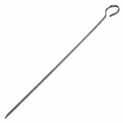 Skewer[12pcs] stainless steel ,L=25cm metal.