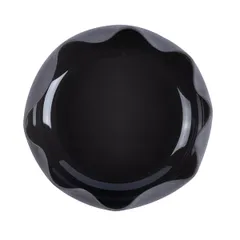 Салатник «Вейв» фарфор 250мл D=11,H=4см черный, изображение 3