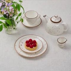 Чашка чайная «Париж» фарфор 210мл D=87,H=67мм белый,коричнев., Объем по данным поставщика (мл): 210, изображение 4