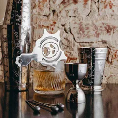 Джиггер «Пробар Премиум Пьюр» 30/60 мл сталь нерж. D=45/52,H=87мм серебрист., изображение 2