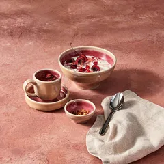 Кружка «Аврора Везувиус Роуз Кварц» фарфор 340мл бежев.,бежев., изображение 4