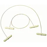 Слайсер для сыра[10шт] сталь нерж.,пластик ,L=80,B=7см металлич.,белый