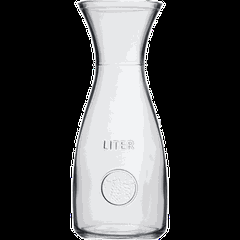 Кувшин «Бахус» стекло 1л D=105/80,H=265мм прозр.