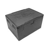 Термоконтейнер «Нормал» до 50 кг полипроп. 131л ,H=45,L=80,B=60см черный