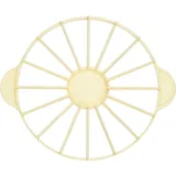 Делитель для торта на 16 кусков пластик D=260,H=25,L=330мм желт.