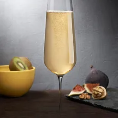 Бокал-флюте «Стем Зеро» хр.стекло 300мл D=45,H=257мм прозр., изображение 3