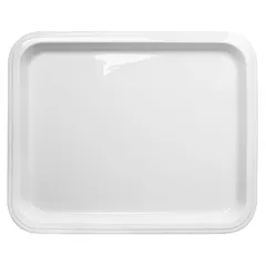 Gastronorm container (1/2) ceramics ,H=20,L=330,B=268mm white