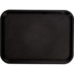 Поднос прямоугольный пластик ,H=2,L=41,B=30см черный