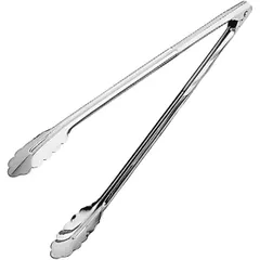 Grill tongs stainless steel ,L=30,B=4cm metal.