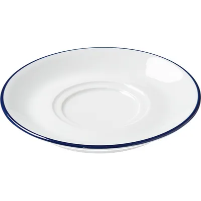 Блюдце «Ретро Канте Блау» фарфор D=14см белый,синий, изображение 2