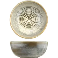 Салатник «Агава» фарфор 0,5л D=145,H=60мм матовый,зелен., изображение 4