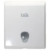 Z-fold towel dispenser white