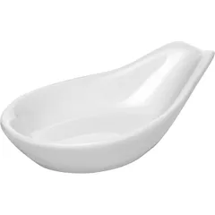 Spoon stand “Kunstwerk” porcelain ,H=10,L=91,B=53mm white