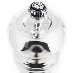 Мельница для перца «Нэнси» металлический механизм акрил D=76,H=380мм прозр.,металлич., изображение 4