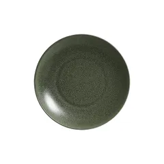 Тарелка «Студио» керамика D=180,H=25мм тем.зелен.,матовый