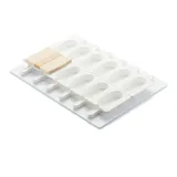 Форма для мороженого 12 ячеек (набор)[4шт] силикон ,L=39,B=14,6см белый