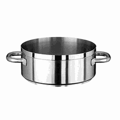 Pan (induction)  stainless steel  19.5 l  D=40, H=15.5 cm  metal.