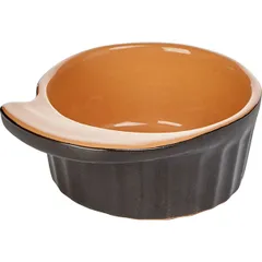 Кокотница «Ностальгия» керамика 200мл D=120,H=45мм коричнев.