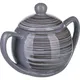 Сахарница «Пинки» с крышкой керамика 400мл D=8см серый, Цвет: Серый, изображение 2