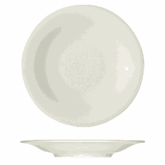 Plate “Raffine” small  porcelain  D=21cm  ivory