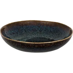 Salad bowl “Eccentric” ceramics D=16cm blue