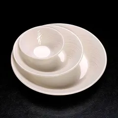 Салатник «Спайро» фарфор 114мл D=10,H=4см белый, изображение 3