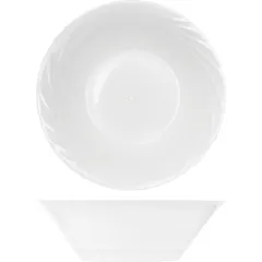 Salad bowl “Dove”  porcelain  1.2 l  D=225, H=65mm  white