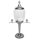 Диспенсер для холодных напитков «Ампир» (фонтан для абсента) нерж.,стекло 2л D=20,5,H=48,B=26,5см ме