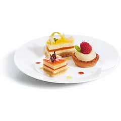 Тарелка «Ресторан» стекло D=195,H=20мм белый, изображение 2