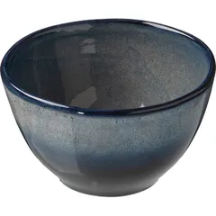 Salad bowl “Pati” porcelain 0.6l D=15cm gray,blue